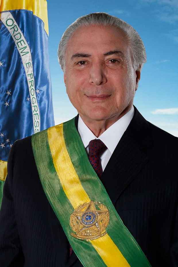 Temer define foto oficial como presidente  - Orlando Brito/Divulgação