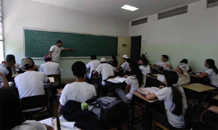 Reforma do ensino médio vai à sanção cercada de dúvidas - Paulo Filgueiras/EM/DA Press - 23/9/08