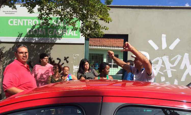 Tumulto em centro de saúde de BH provoca extensão de plantão contra febre amarela - Reprodução internet/WhatsApp