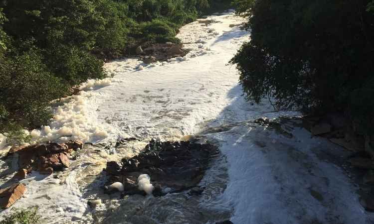 Poluição química no Rio Paraopeba causa mortandade de peixes - Codema Juatuba/Divulgação
