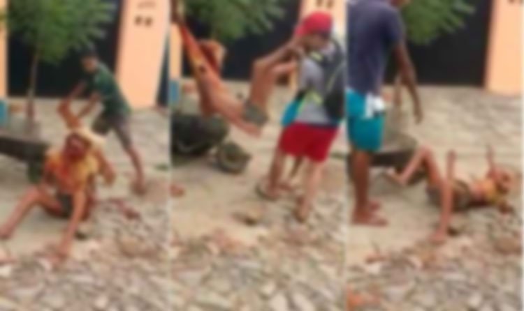 Após vídeo, assassinos de travesti são detidos pela polícia do Ceará - Reprodução/vídeo