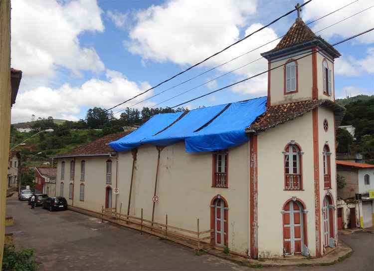 Parceria entre diocese e prefeitura garante reforma de capela do século 18 - Ronaldo Lott Pires/Prefeitura de Itabira/Divulgação