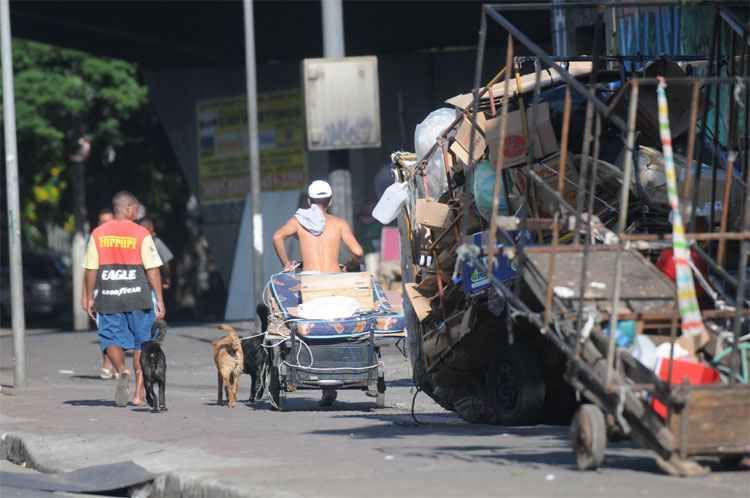 Vereador quer barrar catador e carroceiro em BH - Leandro Couri/EM/D.A Press