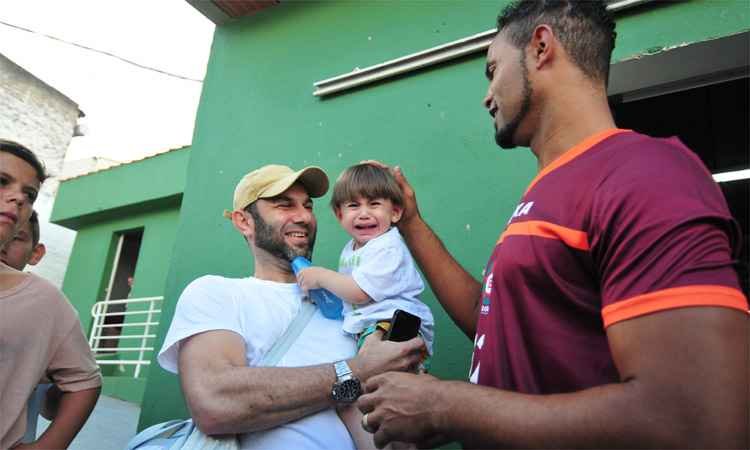 Bruno volta ao futebol pelo Boa Esporte e divide a população - Alexandre Guzanshe/EM/DA Press