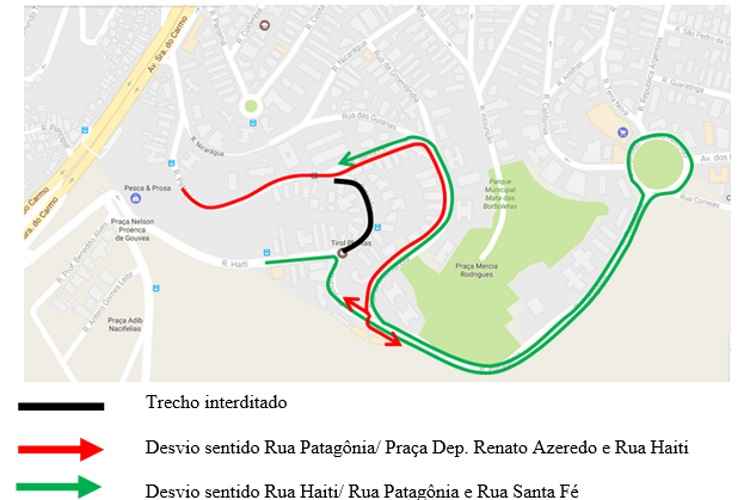 Trânsito no Bairro Sion, em BH, tem alterações neste sábado