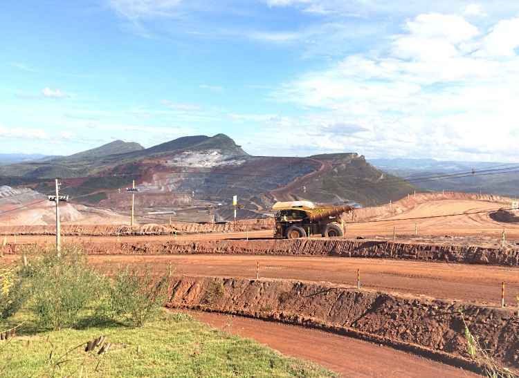 Continuação da mineração na Minas-Rio, em Conceição do Mato Dentro, depende de licença ambiental - Graziela Reis/EM/D.A Press