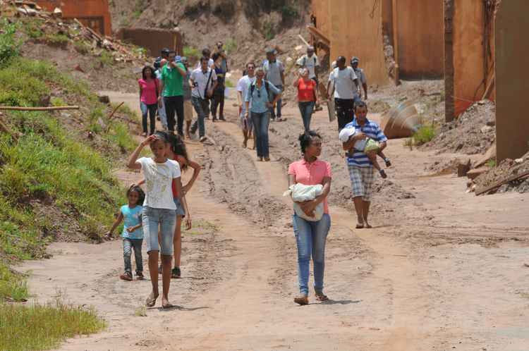 Obras de reassentamento de famílias de Mariana devem começar em julho - Túlio Santos/EM/D.A Press