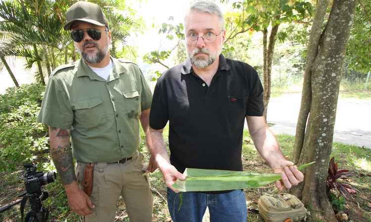 Americano que venceu reality show de sobrevivência aprendeu técnicas em Minas - Edésio Ferreira/EM/D.A PRESS