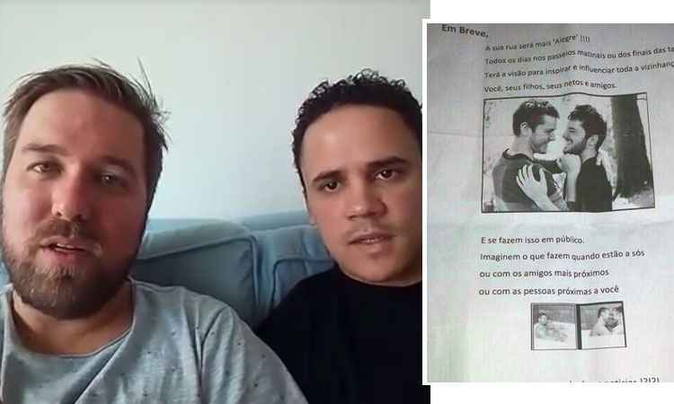 Panfleto homofóbico tenta intimidar casal gay a não se mudar para bairro em Curitiba