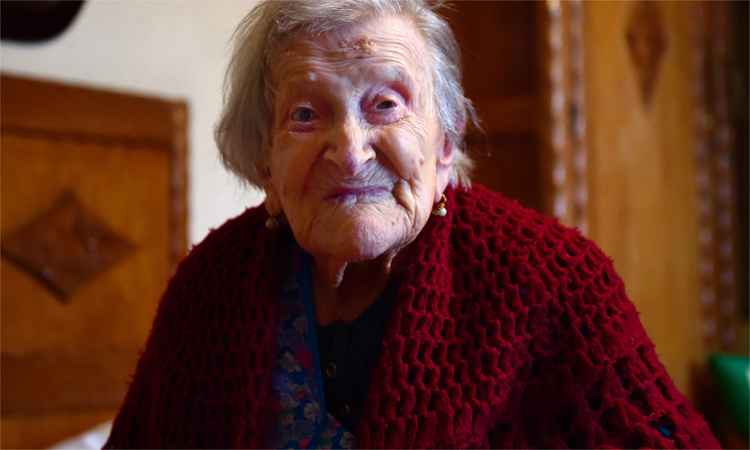 Morre aos 117 anos a italiana Emma Morano, última sobrevivente do século XIX - AFP / OLIVIER MORIN 