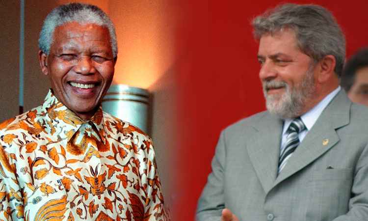 Lula será 'substituído' por Mandela no 21 de abril em MG - Montagem com fotos de Henny Ray Abrams e Marcelo Sant'Anna