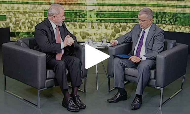 Em entrevista ao SBT, Lula confirma que será candidato à Presidência em 2018 - Reprodução/SBT
