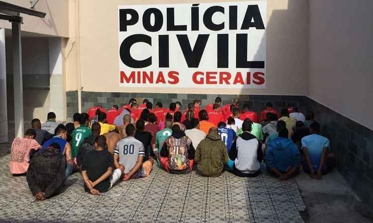 Polícia prende 49 pessoas na Região do Rio Doce e Metropolitana - Divulgação/PCMG