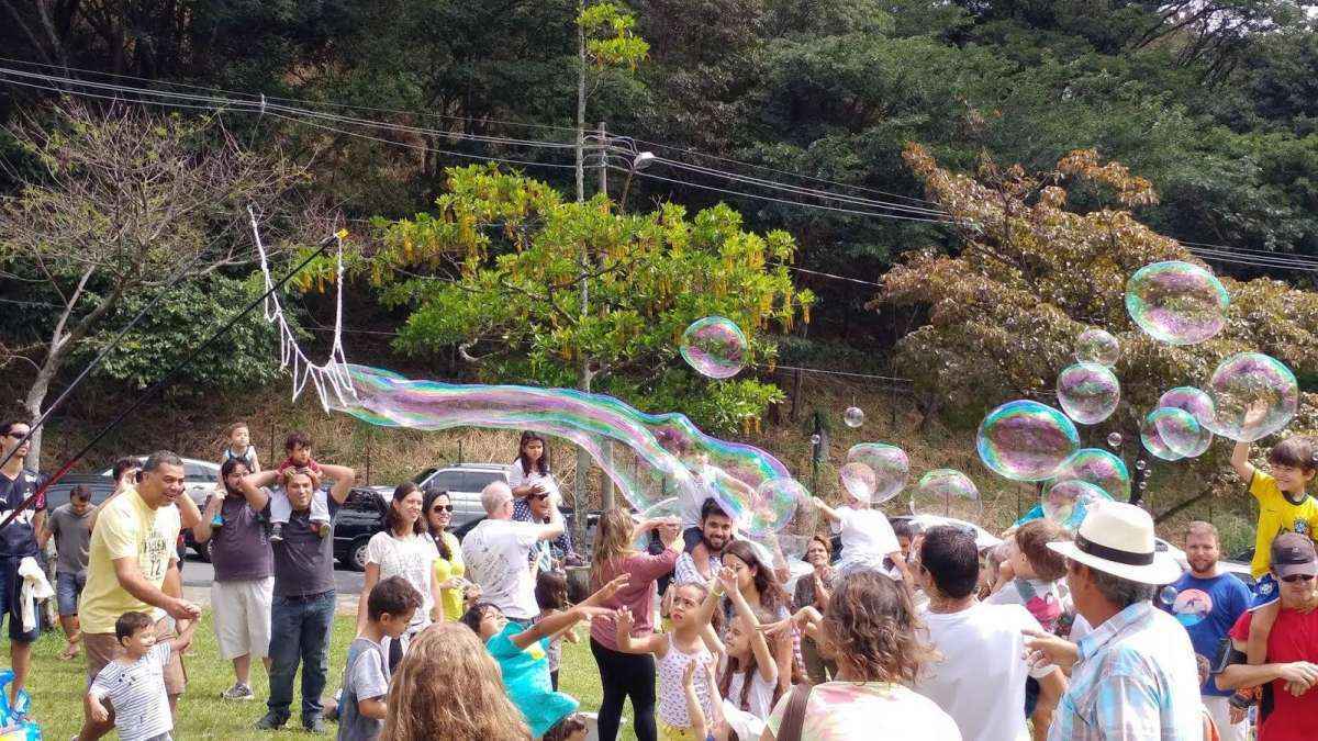 BH tem festival de bolhas de sabão gigantes no feriado - Ailson Santos/Divulgação