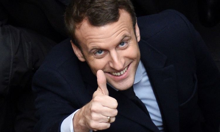 Emmanuel Macron é eleito presidente da França  -  / AFP / DENIS CHARLET 