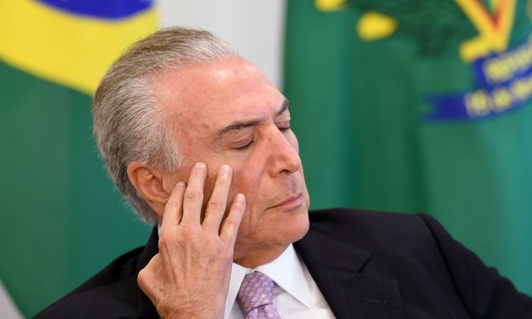 Em entrevista, Temer diz que não acompanhou depoimento de Lula -  / AFP / EVARISTO SA 