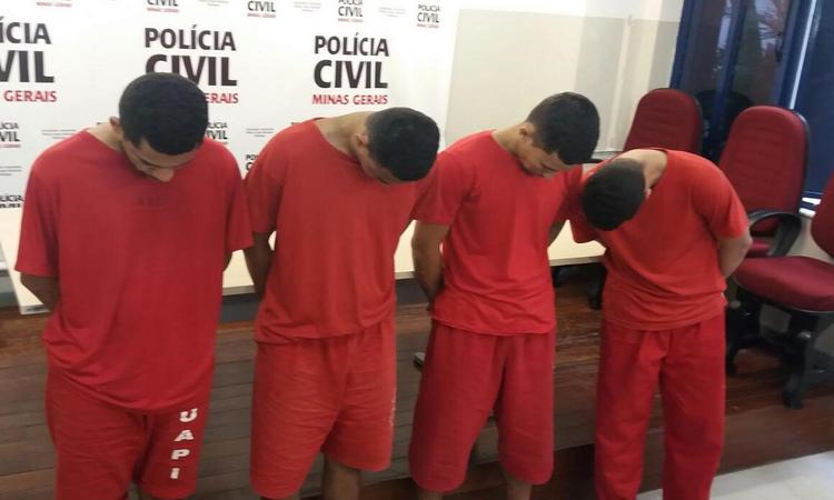 Conflito entre gangues termina com quatro prisões por homicídios em Venda Nova - Divulgação/PCMG