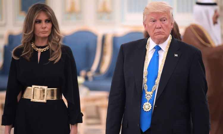 Donald Trump recebe medalha de honra do rei da Arábia Saudita - AFP / MANDEL NGAN 