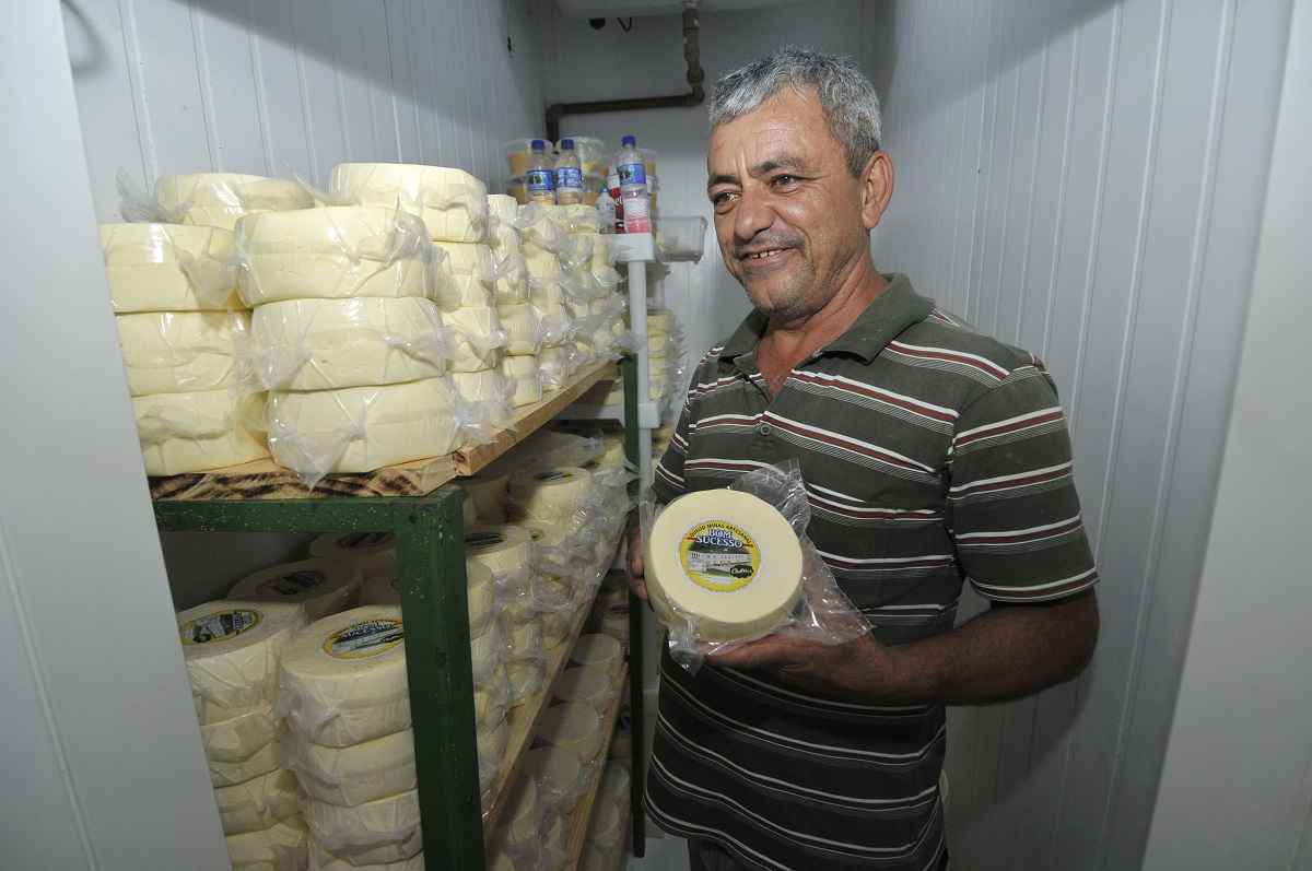 Descoberta de fungo leva produtores do Serro a apostar no queijo maturado - Juarez Rodrigues/EM/D.A. Press