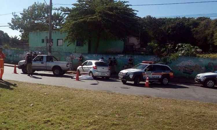 PM desconfia de assalto e mata motorista na Avenida Tereza Cristina  - Ivan Drummond/EM DA Press 