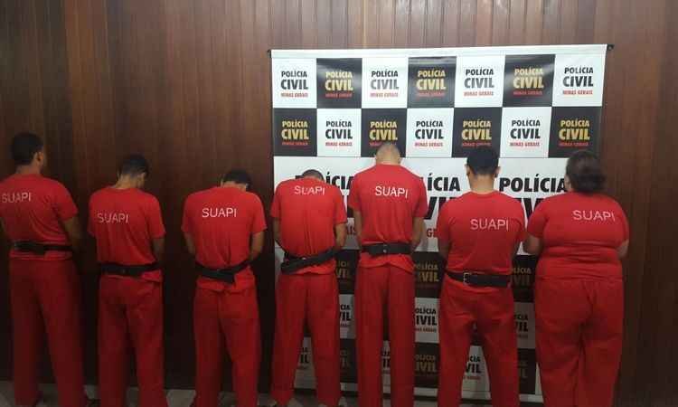 Grupo é preso suspeito de torturar adolescente em Três Pontas - Divulgação/PCMG