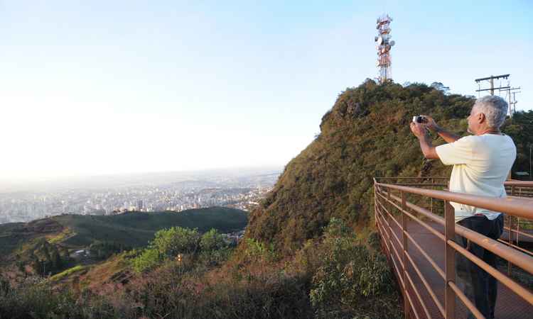 Serra do Curral terá abraço simbólico pela preservação do cartão-postal - Leandro Couri/EM/D.A PRESS