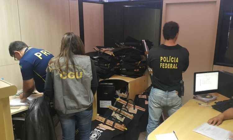 Policiais rodoviários presos em operação no Triângulo Mineiro praticavam corrupção há 10 anos  - Polícia Federal/ Divulgação 