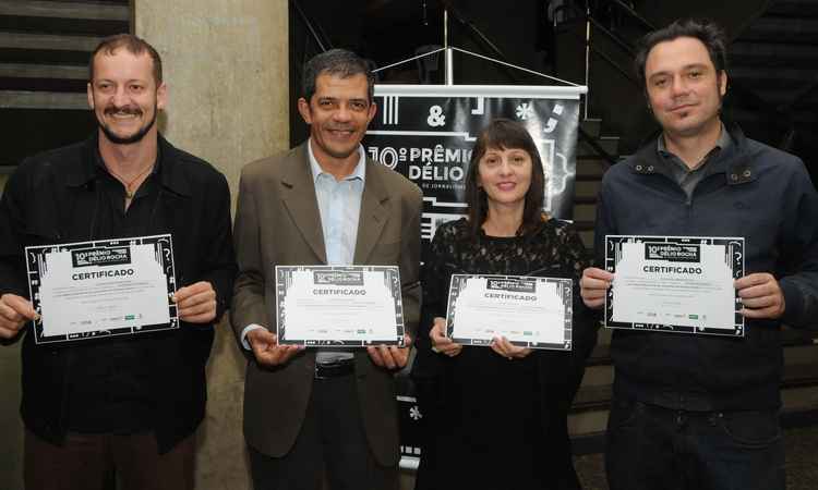 Economia conquista primeiro lugar na categoria impressa do 10º Prêmio Délio Rocha - Marcos Vieira/EM/D.A Press