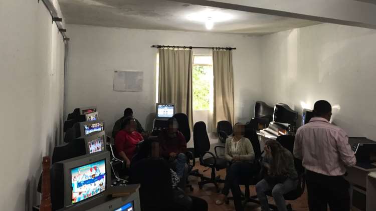 Polícia Civil fecha casa de jogos de azar em BH - Polícia Civil/Divulgação