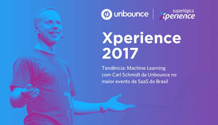 Diretor de Tecnologia da Unbounce palestra sobre Machine Learning em um dos maiores eventos de SaaS do Brasil, o Superlógica Xperience - Dino