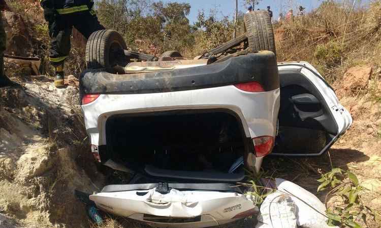 Três pessoas morrem em acidente envolvendo quatro veículos no Alto Paranaíba - Corpo de Bombeiros/Divulgação
