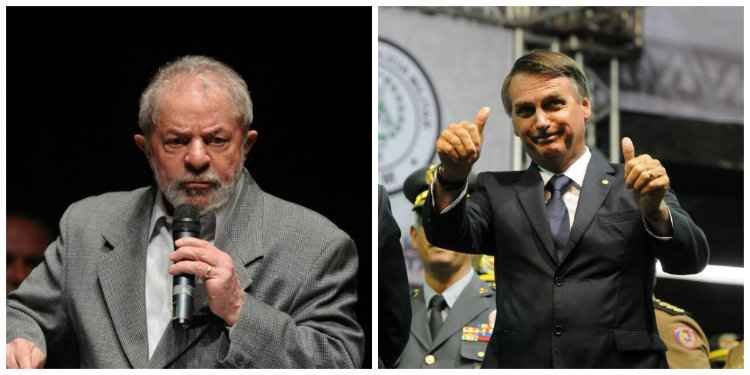 Nova polêmica entre Lula e Bolsonaro divide usuários na internet - Alexandre Guzanshe/EM/D.A Press e Marcos Vieira/EM/D.A Press