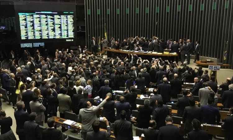 Tumulto suspende sessão do Congresso sobre vetos presidenciais - Bernardo Bittar / CB / D.A Press