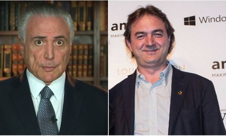 Joesley Batista chama presidente Temer de 'ladrão geral da República' - Reprodução TV/Vanessa Carvalho/AFP/Reprodução