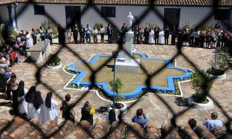 Saiba como doar para contribuir com a reforma do Mosteiro de Macaúbas - Beto Novaes/EM/D.A PRESS