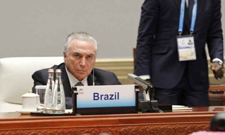 'Fatos acabaram mostrando que eu tinha razão', disse Temer sobre Marcelo Miller - Rogério Melo/PR 