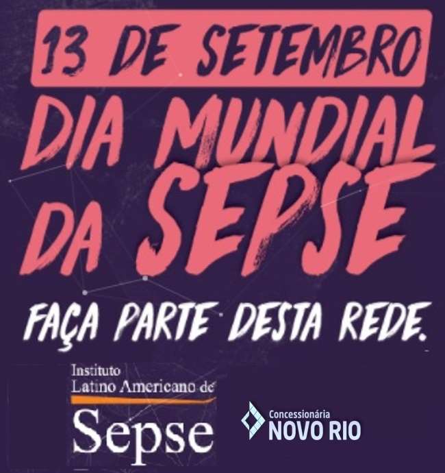 Novo Rio e Instituto latino Americano promovem ação para combate à SEPSE na próxima quarta (13/09) - Dino