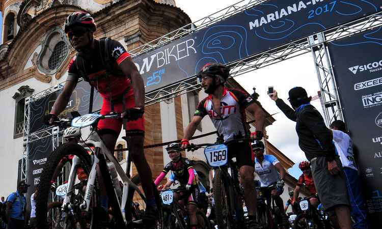 Mariana vira capital do Iron Biker neste fim de semana -  Ramon Lisboa/EM/D.A Press