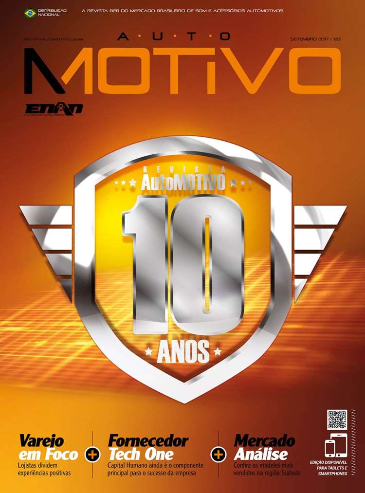Revista especializada em som e acessórios automotivos comemora 10 anos - Dino