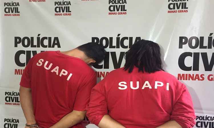 Casal responde por aplicar golpe do bilhete premiado em BH - Polícia Civil/Reprodução