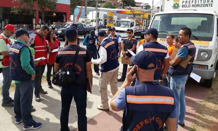 Defesa Civil cria canal de mensagens para alerta de enchentes em Venda Nova - Defesa Civil/ Divulgação 