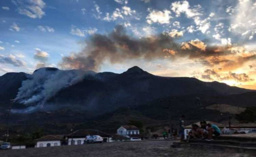 Incêndios atingem nove unidades de conservação mineira -  Reprodução Instragram