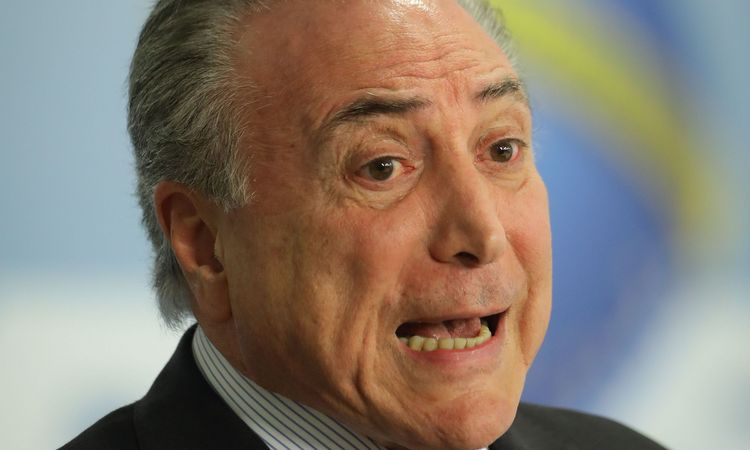 Planalto nega que Temer esteja com cateterismo agendado -  / AFP / Sergio LIMA 