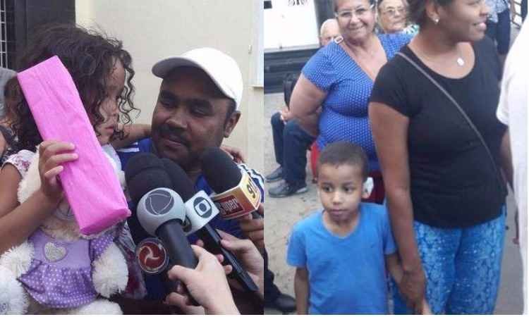 Duas crianças feridas em creche de Janaúba deixam Hospital Odilon Behrens - Sidney Lopes/EM DA Press