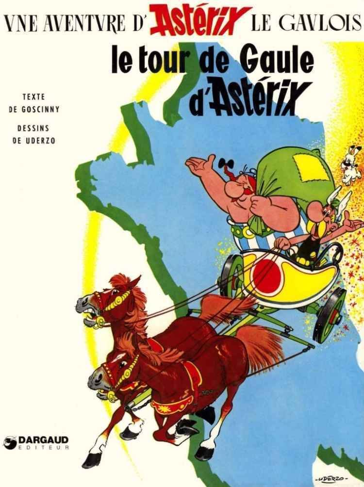 Capa de comic de Asterix é leiloada pelo recorde de 1,4 milhão de euros - Reprodução/Internet/Wiki Astérix
