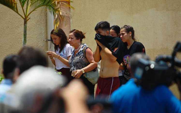 Colegas dizem que atirador de Goiânia ameaçava matar estudantes - AFP/O Popular