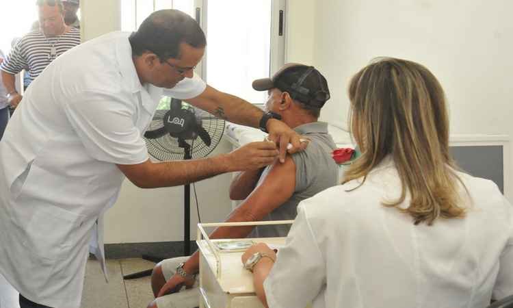 Maioria dos brasileiros adultos não está com a vacinação em dia - Beto Novaes/E.M/D.A Press