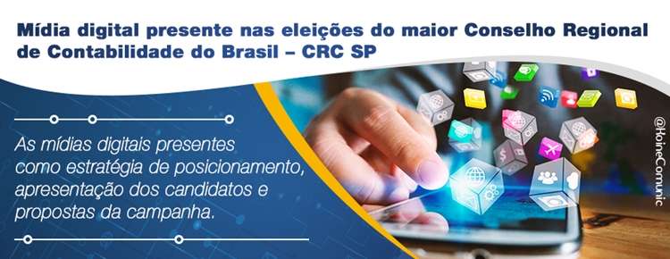Mídia digital presente nas eleições do maior Conselho Regional de Contabilidade do Brasil - CRCSP - Dino