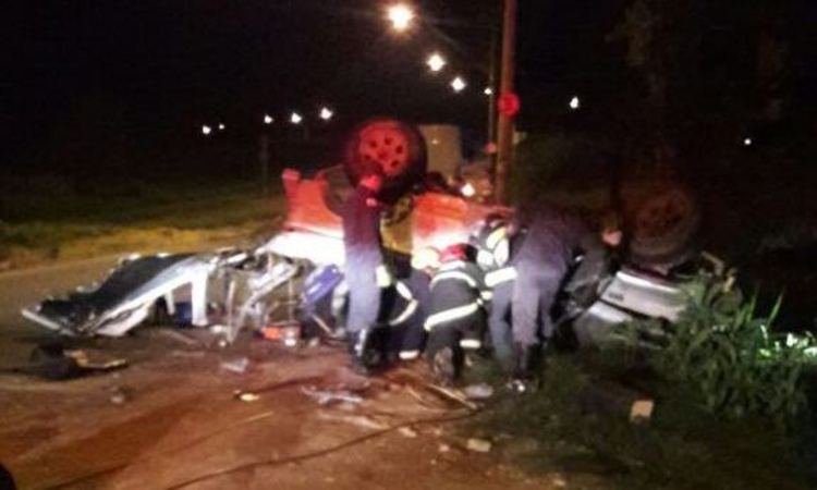 Pai com sintomas de embriaguez bate carro e filho morre em Varginha  - Corpo de Bombeiros 