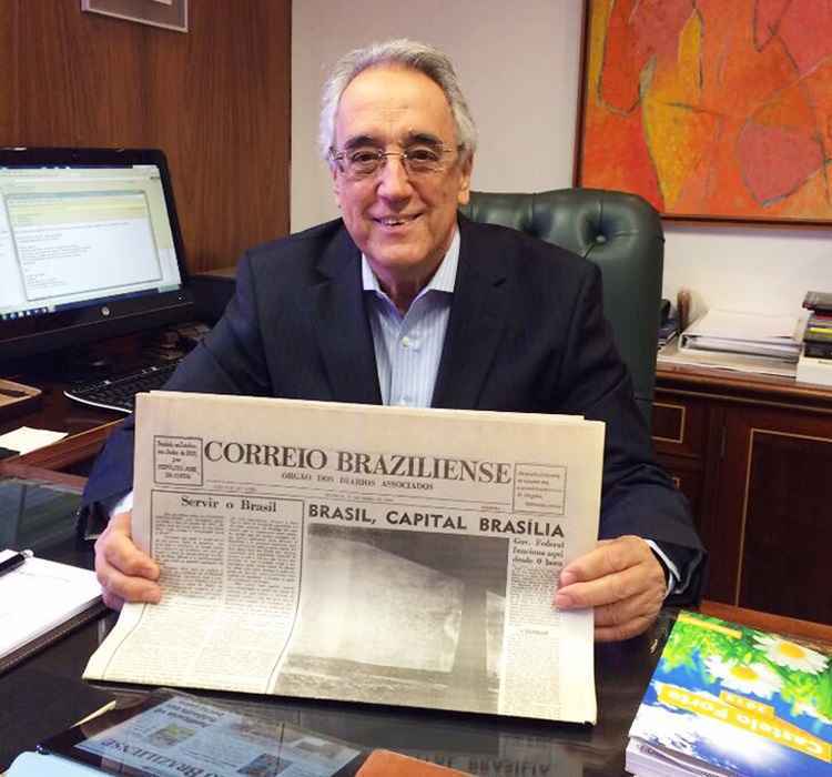 Morre Evaristo de Oliveira, vice-presidente do Correio Braziliense - Ana Dubeux/CB/DA Press